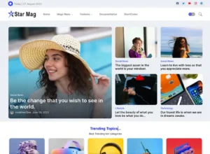 Star Mag Blogger Template — Features, Demo & Setup Guide