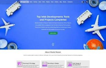 Missile Blogger Template