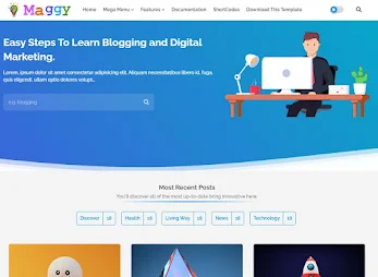 Maggy Blogger Template